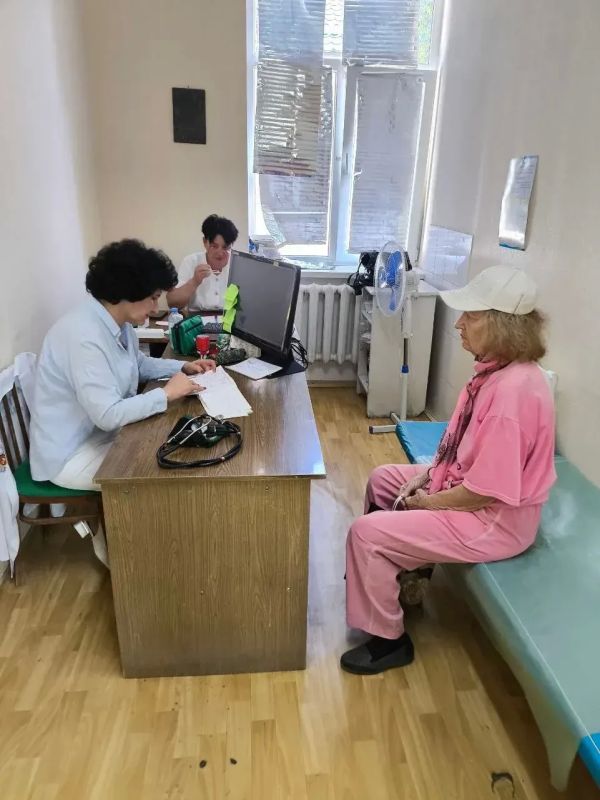 Более 40 тысяч жителей ДНР получили помощь благодаря проектам «Медицинский патруль “Здоровье”» и «Поезд здоровья»