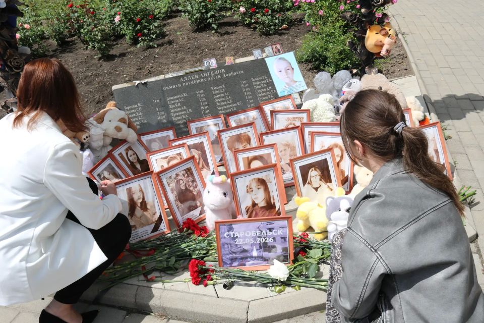 Акция памяти в День защиты детей на Аллее Ангелов Акция памяти в День защиты детей на Аллее Ангелов