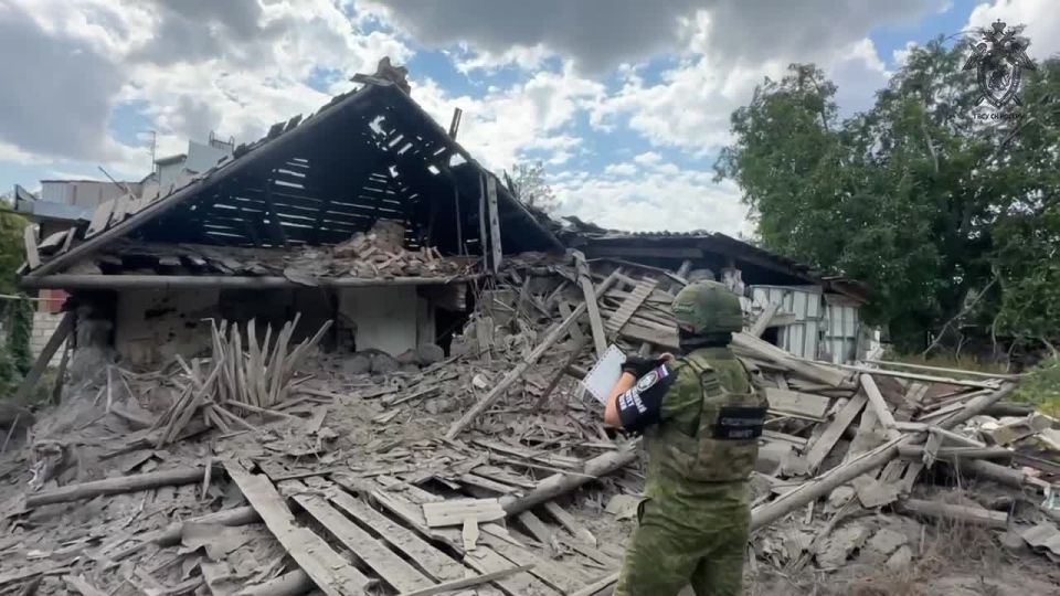Следователями СК России зафиксированы очередные преступления ВФУ в отношении мирного населения ДНР