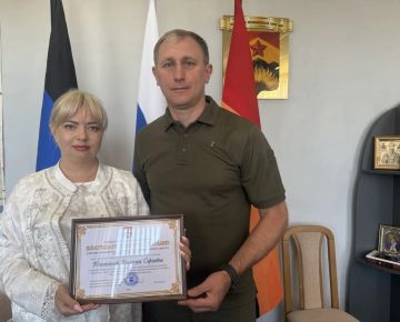 Александр Шатов: Поздравил вице-президента Адвокатской палаты ДНР