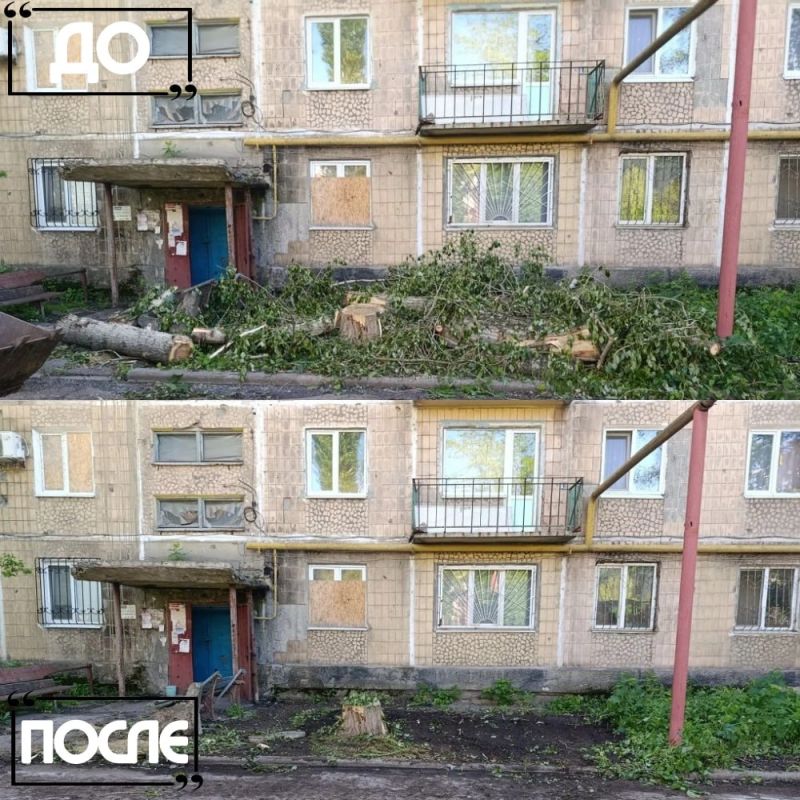 Иван Адамец: ГУП ДНР «Донснабкомплект» продолжает планомерную работу по наведению порядка в Куйбышевском районе