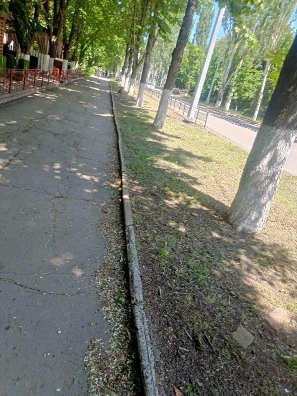 В Шахтерском округе продолжается покос травы В Шахтерском округе продолжается покос травы