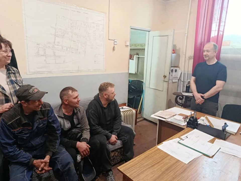 Состоялась встреча руководства администрации городского округа Горловка с трудовым коллективом Состоялась встреча руководства администрации городского округа Горловка с трудовым коллективом