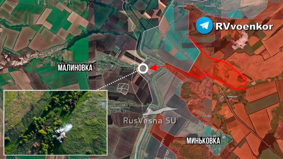Российские войска начали наступление на Краматорском направлении, форсировав канал "Северский Донец — Донбасс"