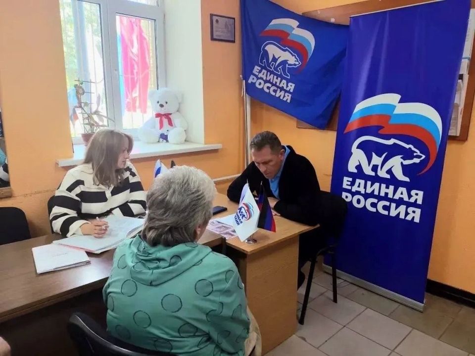 В Докучаевске прошел прием граждан