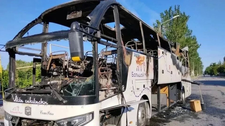 В атакованном ВСУ автобусе ехали пассажиры из Польши