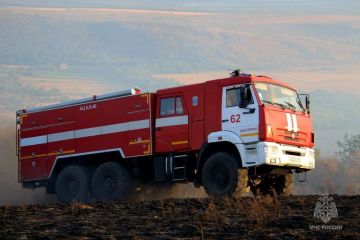 #МЧСДНР_СВОД за сутки. Ликвидировано 35 пожаров , из них 2 — ландшафтные