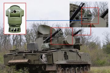 Ряд источников сообщает, что ВС РФ развернули на фронте модернизированные ЗРПК «Тунгуска-М1»