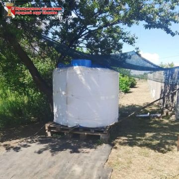 Установка ёмкостей для воды