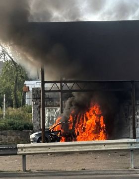 Енакиево, последствие прилета дрона