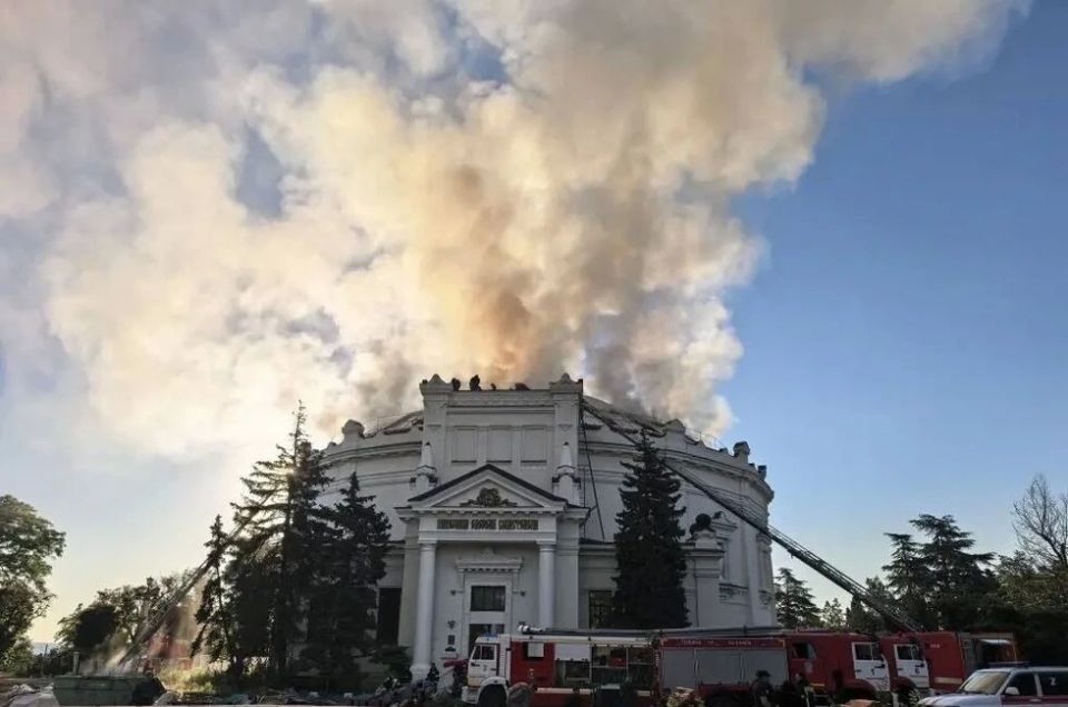 Здание Панорамы Обороны Севастополя разрушено ударом дрона ВСУ