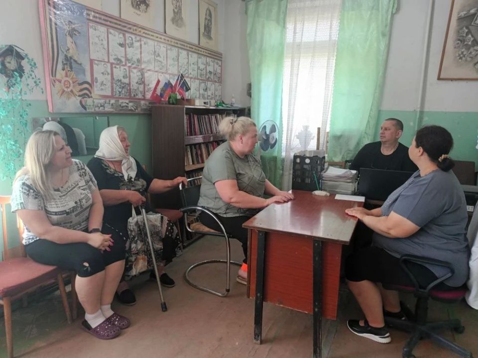 Лидер общественного мнения Андреев Андрей Викторович провел встречу с пайщиками ГУП ДНР «Аграрный Донбасс»