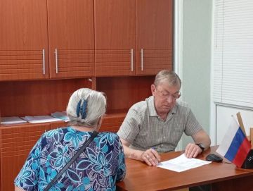 Провел традиционный личный прием в администрации Ясиноватой