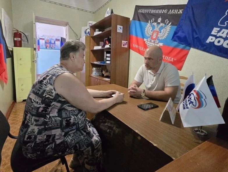 Сегодня, 11 июня, в поселке городского типа Мироновский состоялся личный прием граждан