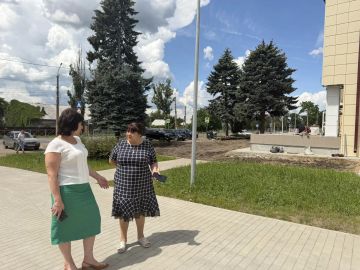 Наталья Великодная: Проинспектировала ремонт районного Дома культуры