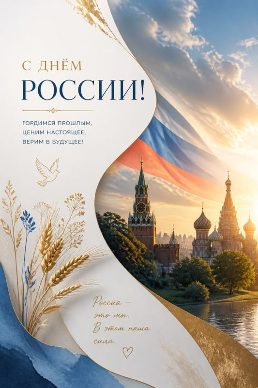 Владислав Васильев: Друзья, поздравляю с Днем России!