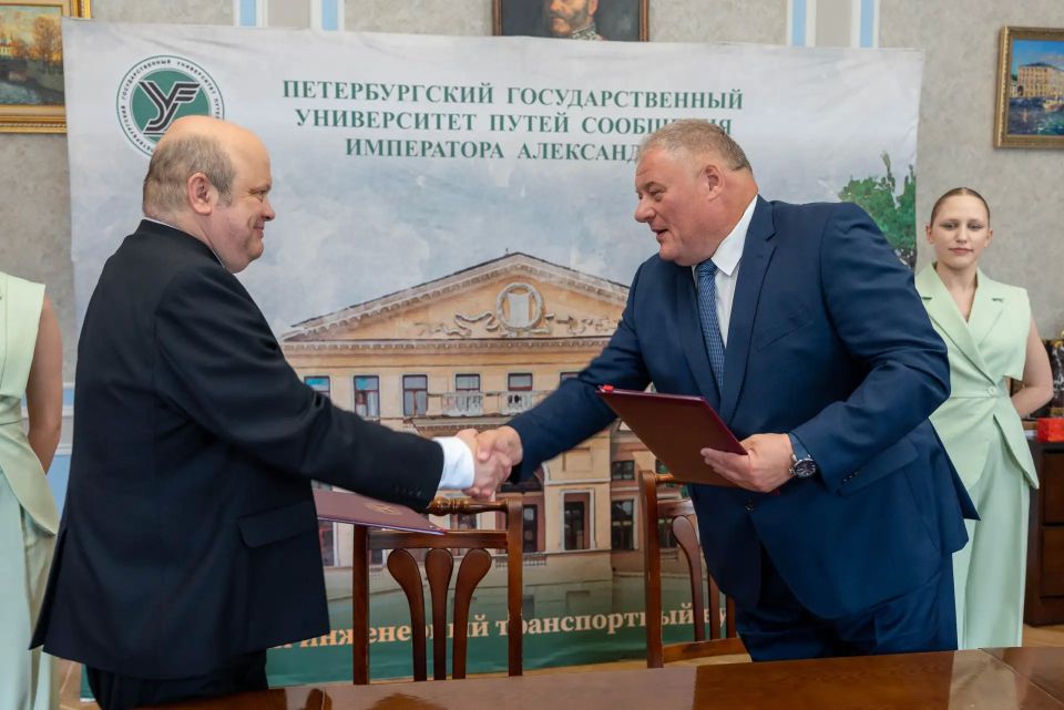 ПГУПС и Донецкий РАНИМИ подписали соглашение о сотрудничестве ПГУПС и Донецкий РАНИМИ подписали соглашение о сотрудничестве