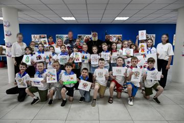Росгвардейцы провели для школьников патриотическое мероприятие ко Дню России