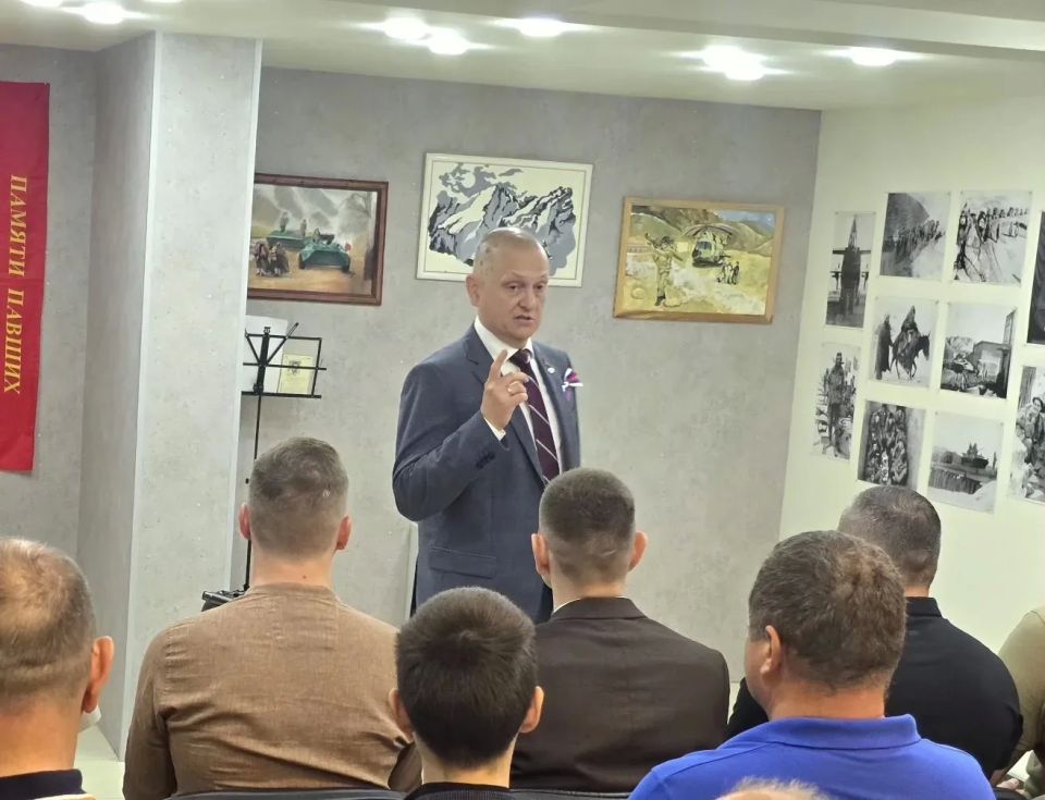 Дмитрий Огилец: Провёл расширенное правление Донецкой городской организации "Российский союз ветеранов Афганистана и специальных военных операций" Дмитрий Огилец: Провёл расширенное правление Донецкой городской организации "Российский союз ветеранов Афганистана и специальных военных операций"