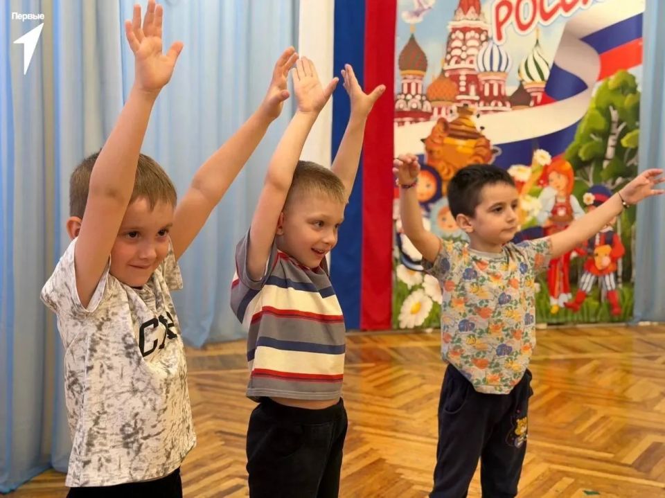"Спортик с Первыми" в садике «Малыш» города Шахтерска "Спортик с Первыми" в садике «Малыш» города Шахтерска