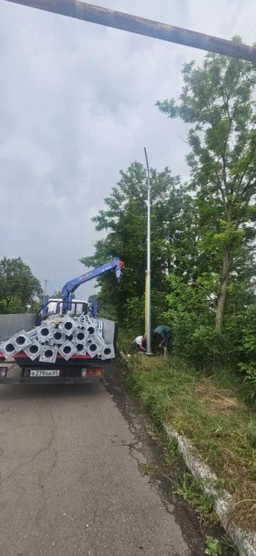 В селах Марьяновского территориального отдела продолжается установка альтернативного освещения В селах Марьяновского территориального отдела продолжается установка альтернативного освещения