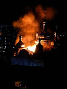 Олег Царёв: В Киеве после ночного обстрела среди пострадавших объектов — Успенский собор Киево-Печерской Лавры