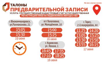 Актуальное наличие талонов в настоящий момент в разных отделениях МФЦ