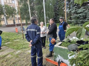 Иван Приходько: В Калининском районе Горловки состоялись встречи с трудовыми коллективами