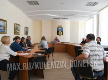Алексей Кулемзин: Сегодня состоялось очередное заседание межведомственного штаба по вопросам охраны здоровья граждан в муниципальном образовании городского округа Донецк, созданного по поручению Главы ДНР Дениса Пушилина