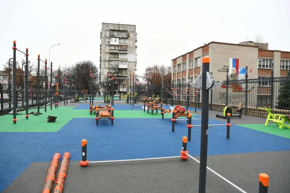 В Макеевке продолжается масштабная работа по восстановлению и развитию городской инфраструктуры В Макеевке продолжается масштабная работа по восстановлению и развитию городской инфраструктуры