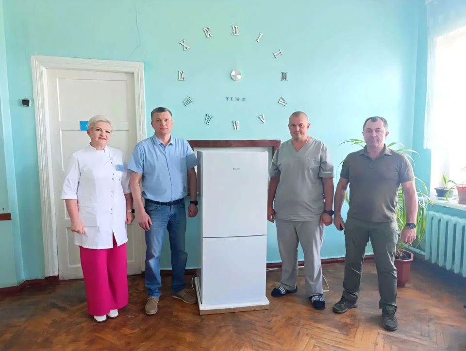 В медицинское учреждение Шахтерска передали гумпомощь В медицинское учреждение Шахтерска передали гумпомощь