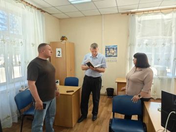 Алексей Исаев: В рамках рабочего визита посетил Филиал № 36 Республиканского центра по предоставлению мер социальной поддержки и Комплексный центр социального обслуживания населения города Снежное