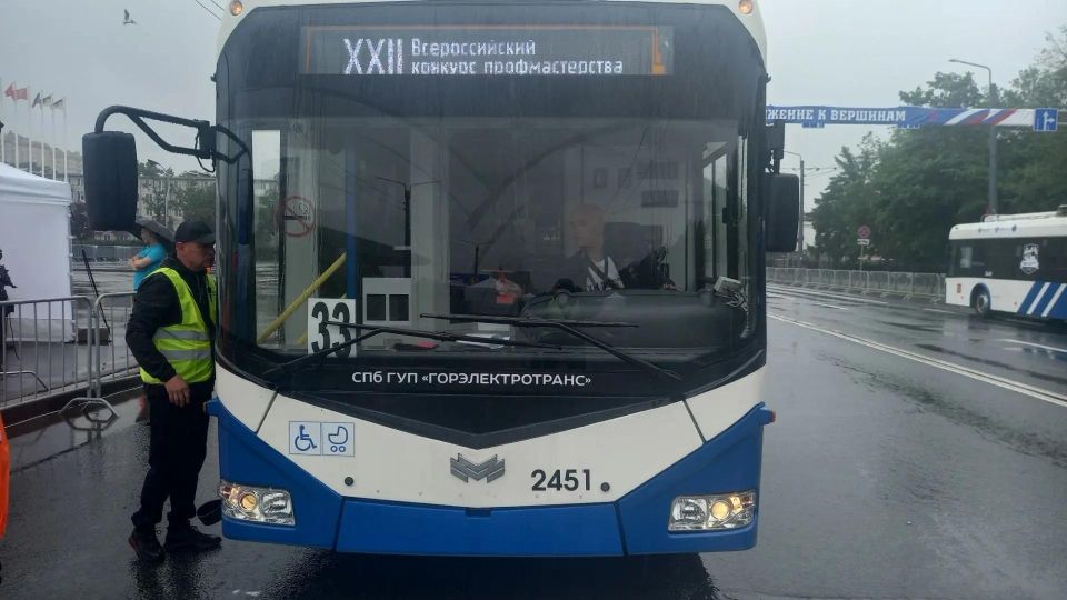 Александр Бондаренко: В Петербурге определят лучшего водителя троллейбуса страны Александр Бондаренко: В Петербурге определят лучшего водителя троллейбуса страны