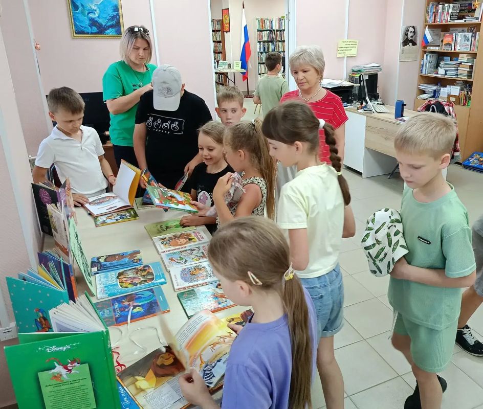 В мариупольских библиотеках прошли очередные мероприятия для школьников В мариупольских библиотеках прошли очередные мероприятия для школьников