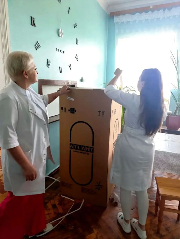 В медицинское учреждение Шахтерска передали гумпомощь