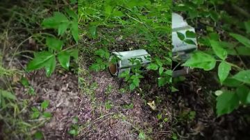 Боезаряд дрона "FP-2", который пытался атаковать ЖД станцию в Ясиноватой