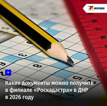 Какие документы можно получить в филиале «Роскадастра» в ДНР в 2026 году