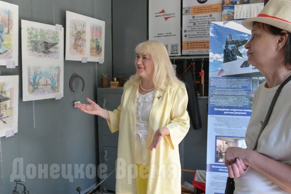 Графика, романтика, пастельные тона: донецкая художница показала свое видение Парка кованых фигур Графика, романтика, пастельные тона: донецкая художница показала свое видение Парка кованых фигур