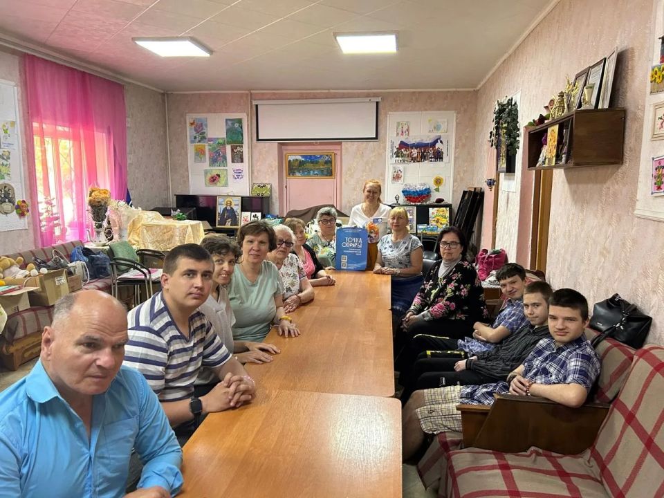 В Обществе активных инвалидов «Донецкие зори» состоялась тёплая и вдохновляющая встреча В Обществе активных инвалидов «Донецкие зори» состоялась тёплая и вдохновляющая встреча