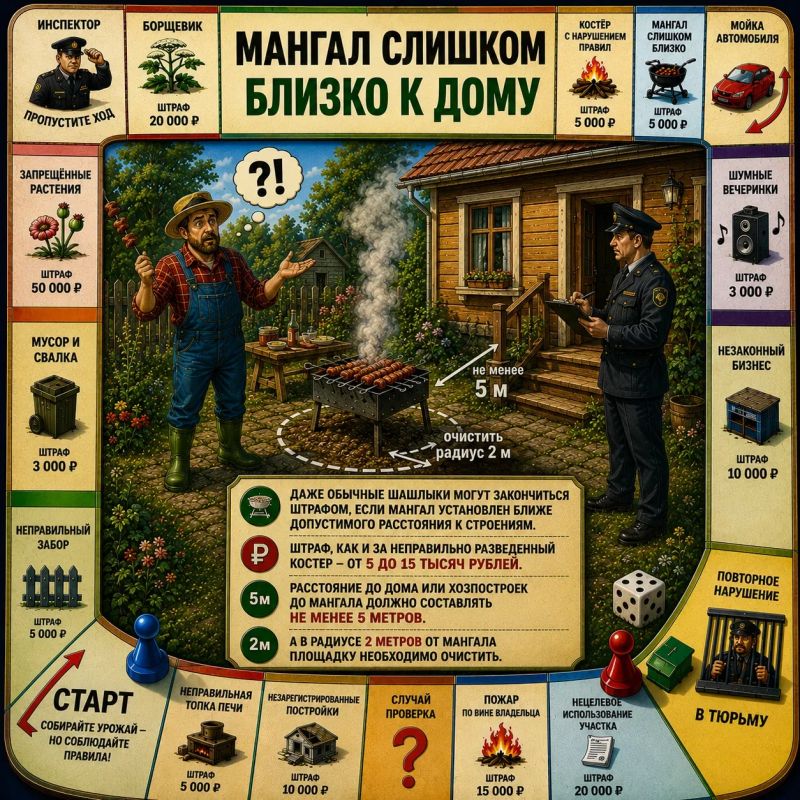 За что могут оштрафовать дачника в 2026 году За что могут оштрафовать дачника в 2026 году