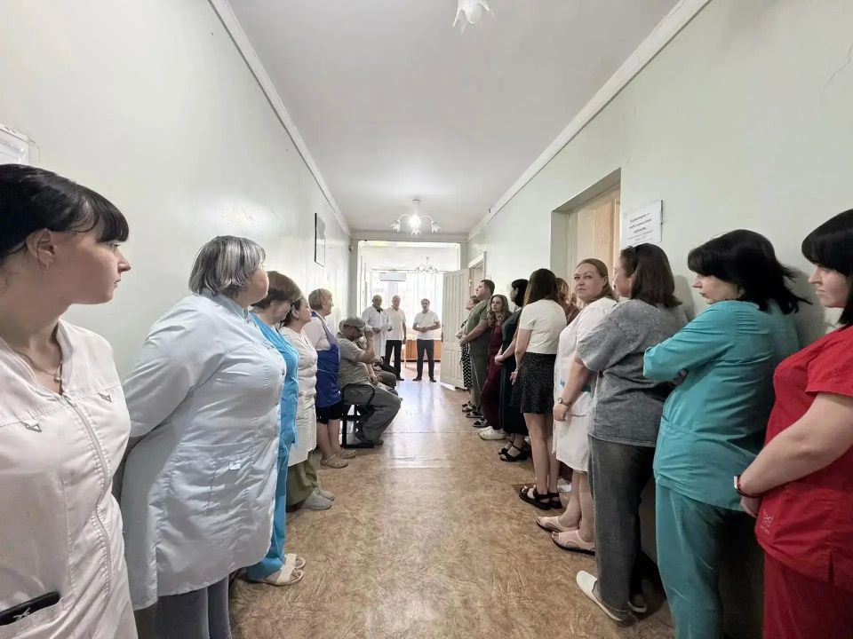 В Шахтерском округе чествовали работников сферы здравоохранения В Шахтерском округе чествовали работников сферы здравоохранения