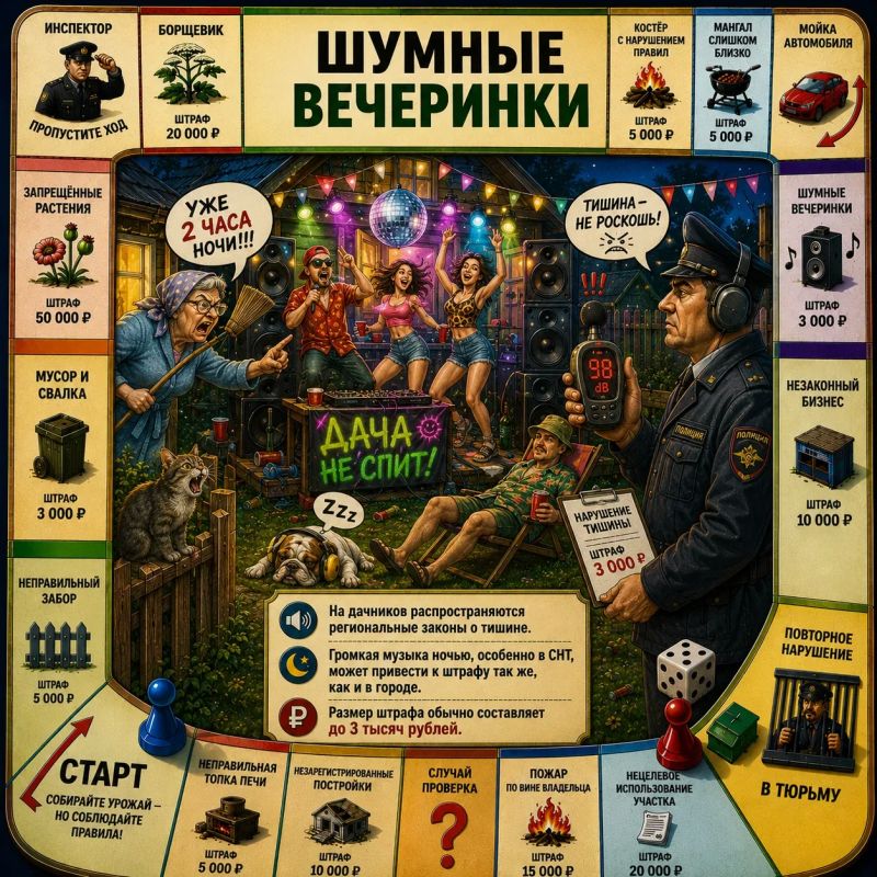 За что могут оштрафовать дачника в 2026 году За что могут оштрафовать дачника в 2026 году