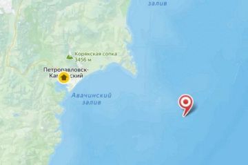 У берегов Камчатки произошли два землетрясения магнитудой 5,6 и 6,3, объявлена угроза подхода волн к побережью