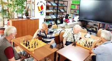 Шахматная суббота в библиотеке