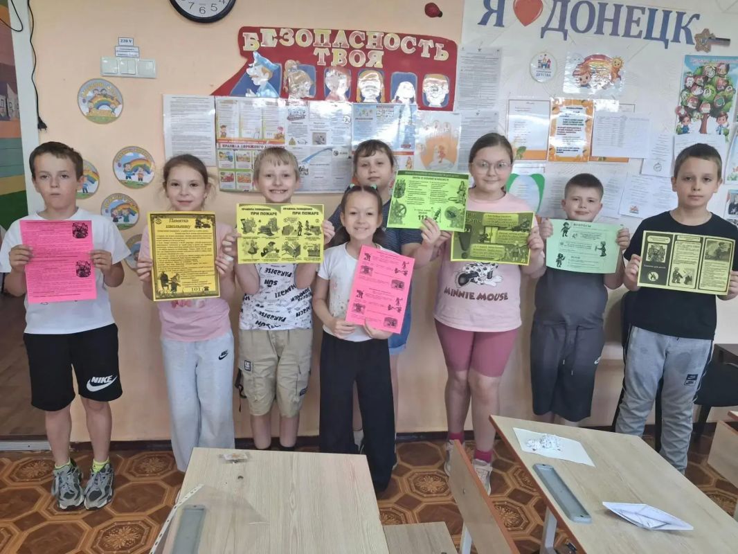 «Чтобы не было пожара»: беседа по пожарной безопасности в пришкольном лагере