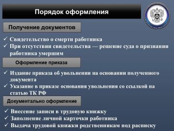 Расторжение трудового договора в связи со смертью работника — это сложная ситуация, требующая от работодателя не только тактичного подхода, но и строгого соблюдения законодательства