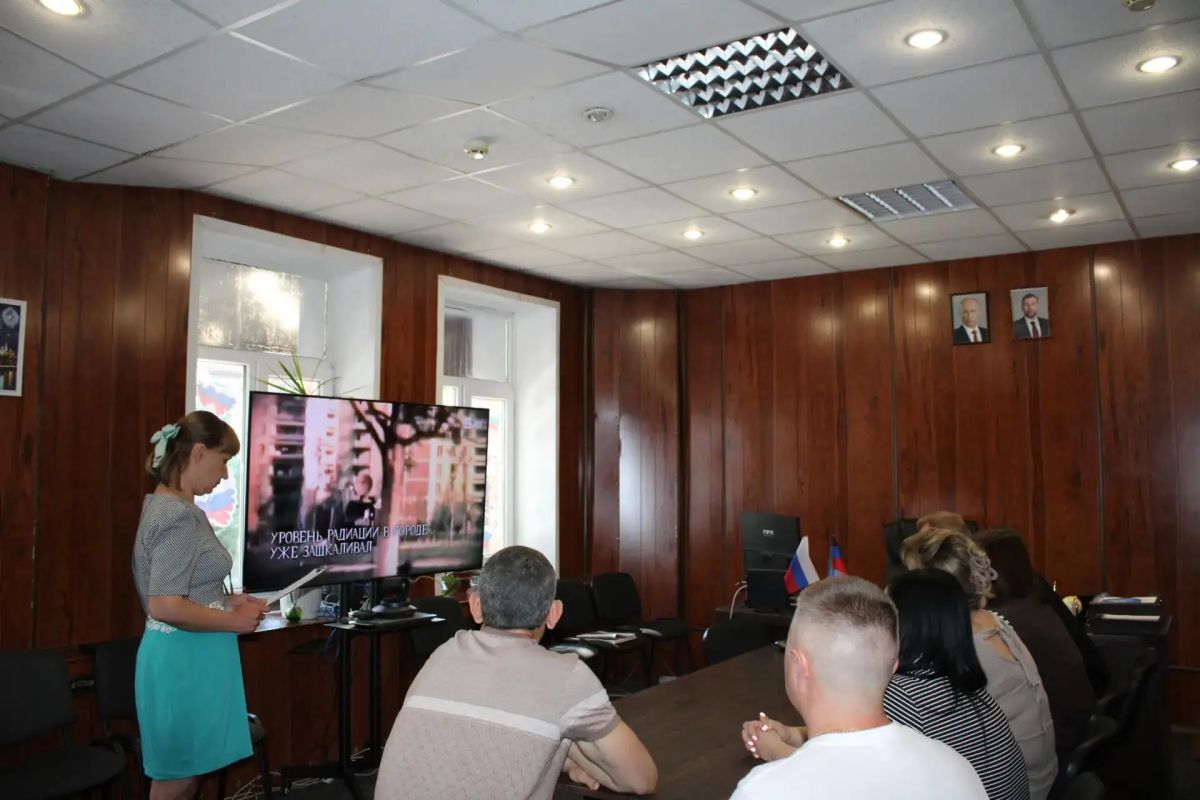 В Краснолиманском округе прошла тематическая лекция к 40-летию Чернобыльской трагедии В Краснолиманском округе прошла тематическая лекция к 40-летию Чернобыльской трагедии