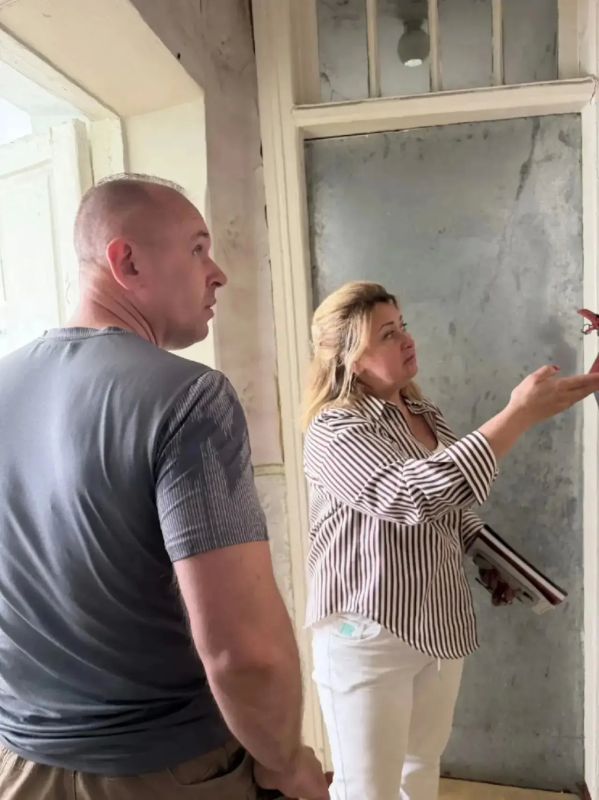 Рабочая поездка в пункт временного размещения Рабочая поездка в пункт временного размещения