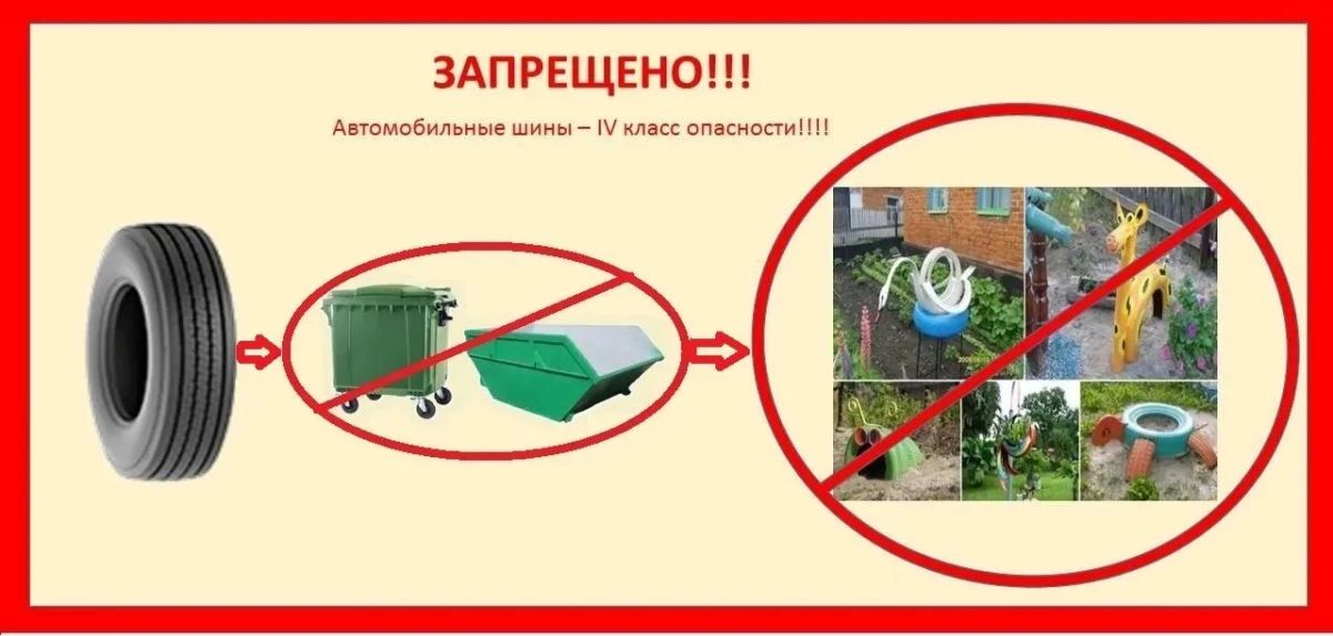 О ЗАПРЕТЕ ИСПОЛЬЗОВАНИЯ ЖИТЕЛЯМИ БЫВШИХ В УПОТРЕБЛЕНИИ АВТОМОБИЛЬНЫХ ПОКРЫШЕК ПРИ ОГРАЖДЕНИИ И БЛАГОУСТРОЙСТВЕ ПРИДОМОВОЙ ТЕРРИТОРИИ