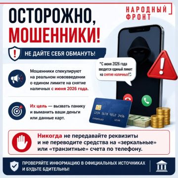 Осторожно: новая волна мошенничества!